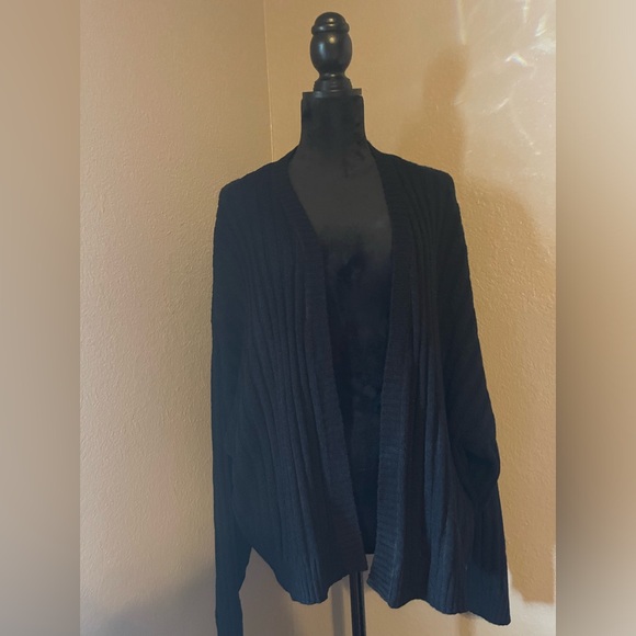 Torrid Black Cardigan Sweater Size 5 - Picture 2 of 5
